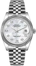 Load image into Gallery viewer, Rolex Datejust 36 Mother of Pearl Diamond Dial Watch 116234-0078