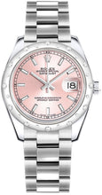 Load image into Gallery viewer, Rolex Datejust 31 Pink Dial White Gold &amp; Diamond Women's Watch 178344-0052