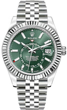 Load image into Gallery viewer, Rolex Sky-Dweller White Gold Fluted Bezel Calendar &amp; GMT Men's Watch 336934-0002
