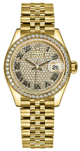 Load image into Gallery viewer, Rolex Lady-Datejust 28 Diamond Pave Jubilee Women's Watch 279138RBR-0030