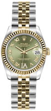 Load image into Gallery viewer, Rolex Datejust 31 Olive Green Women's Watch 278273-0016