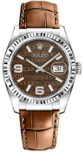 Load image into Gallery viewer, Rolex Datejust 36 Bronze Dial Watch 116139