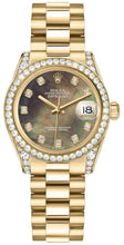Load image into Gallery viewer, Rolex Datejust 31 Black Mother of Pearl Diamond President Bracelet Watch 178158-0051