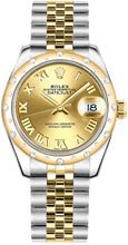 Load image into Gallery viewer, Rolex Datejust 31 Roman Numeral Champagne Dial Women's 178343-0016