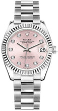 Load image into Gallery viewer, Rolex Datejust 31 Pink Diamond Dial Women's Watch 278274-0031