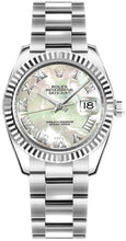 Load image into Gallery viewer, Rolex Datejust 31 Mother of Pearl Roman Numeral Watch 178274-0072