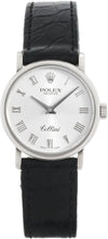 Load image into Gallery viewer, Rolex Cellini Silver Dial 18k White Gold Women's Watch 6110/9