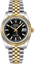 Load image into Gallery viewer, Rolex Datejust 36 Black Dial Jubilee Bracelet Watch 116233-0199
