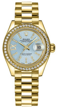 Load image into Gallery viewer, Rolex Lady-Datejust 28 Solid 18k Gold Diamond Women's Watch 279138RBR-0008