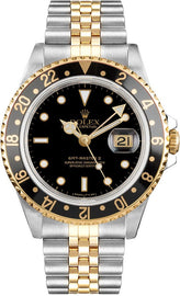 Rolex GMT-Master II Oystersteel & Yellow Gold Men's Watch 16713LN
