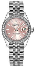 Load image into Gallery viewer, Rolex Lady-Datejust 28 Pink Dial Diamonds Women's Watch 279384RBR-0001