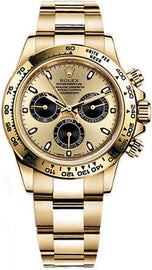 Rolex Cosmograph Daytona Yellow Gold Men's Watch 116508-0014