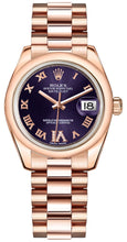 Load image into Gallery viewer, Rolex Datejust 31 Purple Dial Women's Watch 178245F-0033