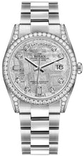 Load image into Gallery viewer, Rolex Day-Date 36 Diamond Gold Oyster Bracelet Watch 118389