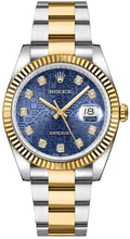 Load image into Gallery viewer, Rolex Datejust 36 Diamond Blue Jubilee Dial Watch 116233