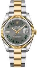 Load image into Gallery viewer, Rolex Datejust 36 Wimbledon Dial Luxury Watch 126233-0036