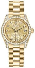 Load image into Gallery viewer, Rolex Datejust 31 Solid Gold Women's Watch 178158-0007