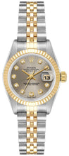 Load image into Gallery viewer, Rolex Lady-Datejust 26 Grey Diamond Dial Women's Watch 79173