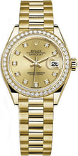Load image into Gallery viewer, Rolex Lady-Datejust 28 Solid Gold Watch 279138RBR-0023