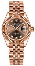 Load image into Gallery viewer, Rolex Lady-Datejust 28 Diamond Hour Markers Women's Watch 279175-0010