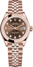Load image into Gallery viewer, Rolex Lady-Datejust 28 Diamond Rose Gold Women's Watch 279165-0016