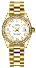 Load image into Gallery viewer, Rolex Lady-Datejust 28 Yellow Gold &amp; Diamonds 279138RBR-0031