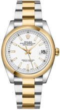 Load image into Gallery viewer, Rolex Datejust 36 White Dial Automatic Watch 116203-0124