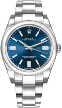 Load image into Gallery viewer, Rolex Oyster Perpetual 41 Blue Dial Domed Bezel Men's Watch 124300-0003