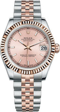 Load image into Gallery viewer, Rolex Datejust 31 Gold &amp; Steel Pink Dial Watch 178271-0005