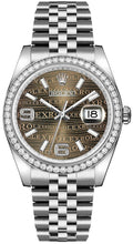 Load image into Gallery viewer, Rolex Datejust 36 Diamond Watch 116244-0034