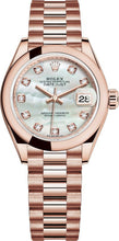 Load image into Gallery viewer, Rolex Lady-Datejust 28 Mother of Pearl Diamond Watch 279165-0017