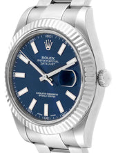 Load image into Gallery viewer, Rolex Datejust II 41 Blue Dial Men's Watch 116334