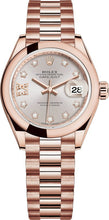 Load image into Gallery viewer, Rolex Lady-Datejust 28 Rose Gold Watch 279165-0005