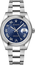 Load image into Gallery viewer, Rolex Datejust 36 Blue Jubilee Dial Watch 116200