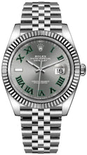 Load image into Gallery viewer, Rolex Datejust 41 Slate Grey Men's Watch 126334-0022