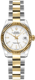 Rolex Lady-Datejust 26 White Dial Oyster Bracelet Watch 179173