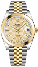 Load image into Gallery viewer, Rolex Datejust 41 Stainless Steel &amp; Yellow Gold Men's Watch 126303-0022