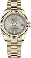 Load image into Gallery viewer, Rolex Datejust 31 Yellow Gold Watch 178278-0028