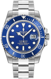 Rolex Submariner Date White Gold Men's Watch 116619LB-0001
