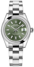 Load image into Gallery viewer, Rolex Datejust 31 Mint Green Dial Women's Watch 278240-0011