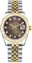 Load image into Gallery viewer, Rolex Datejust 31 Black Mother of Pearl Jubilee Women's Watch 178343-0010