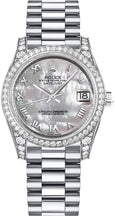 Load image into Gallery viewer, Rolex Datejust 31 Mother of Pearl Roman Numeral Dial Watch 178159-0047