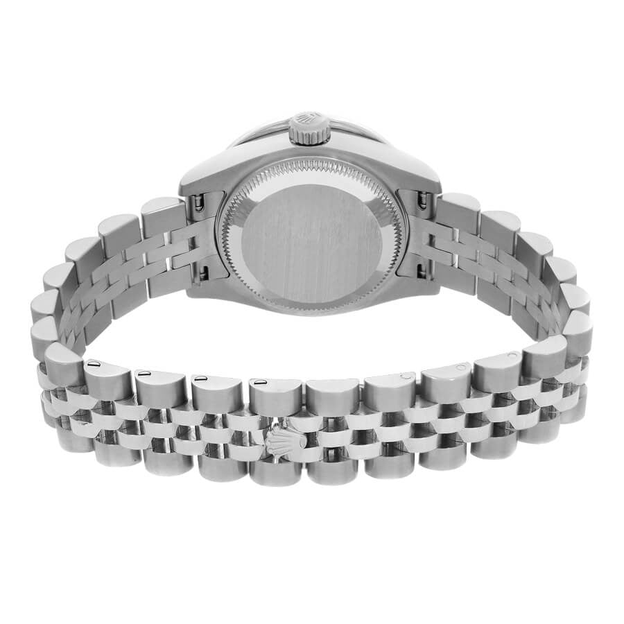 Rolex Lady-Datejust 26 Diamond Bezel Stainless Steel Watch 179384