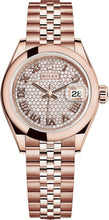 Load image into Gallery viewer, Rolex Lady-Datejust 28 Diamond Pave Dial Watch 279165-0024