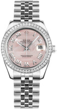 Load image into Gallery viewer, Rolex Datejust 31 Diamond Bezel Jubilee Bracelet Women's Watch 178384-0028