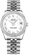 Load image into Gallery viewer, Rolex Datejust 31 White Roman Numeral Dial Women's Watch 178384-0006