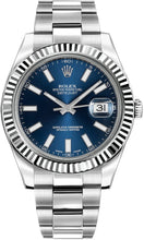 Load image into Gallery viewer, Rolex Datejust II 41 Blue Dial Men's Watch 116334