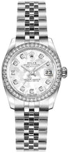 Load image into Gallery viewer, Rolex Lady-Datejust 26 Diamond Bezel Jubilee Bracelet Women's Watch 179384-0010