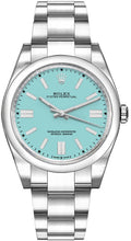 Load image into Gallery viewer, Rolex Oyster Perpetual 36 Turquoise Dial Midsize Watch 126000-0006
