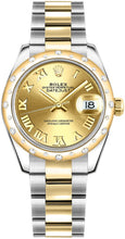 Load image into Gallery viewer, Rolex Datejust 31 Champagne Roman Numeral Dial Women's 178343-0005